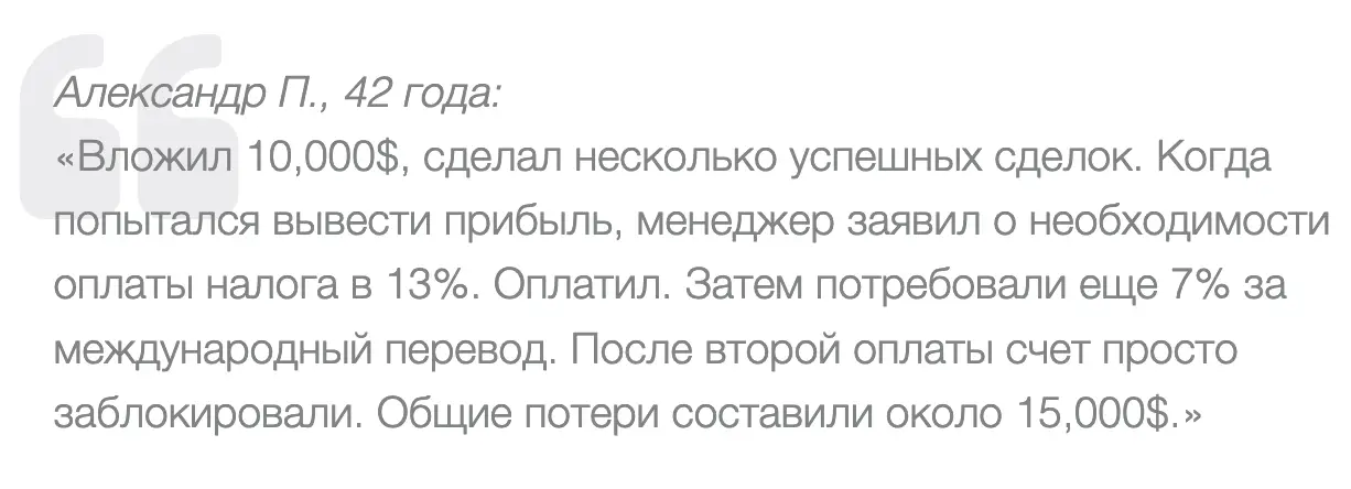 отзыв о QTG Limited QTG Limited отзывы
