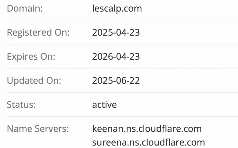 домен Lescalp
