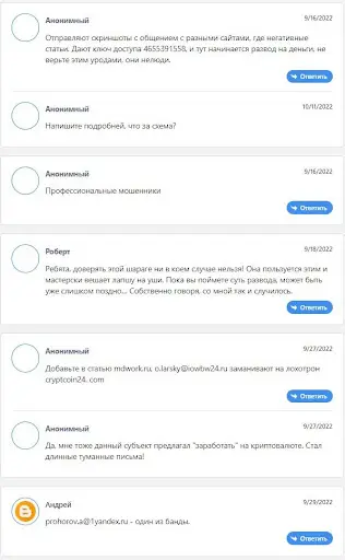 Отзывы о cryptcoin24.com