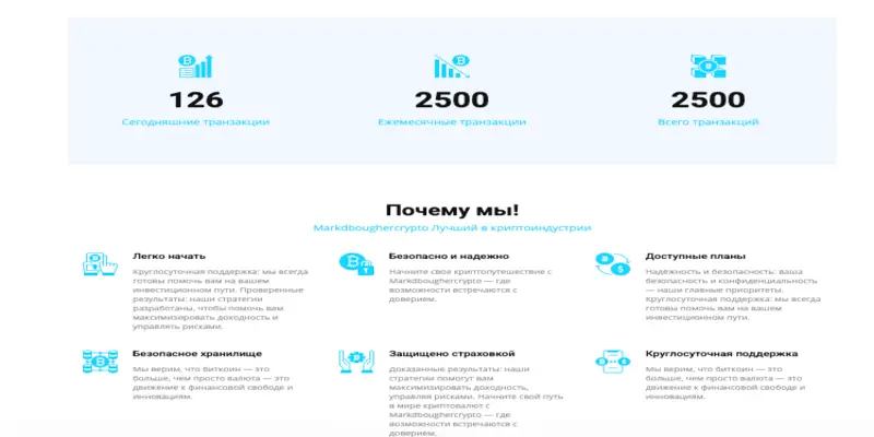 Markdboughercrypto инфо о проекте обзор на Markdboughercrypto