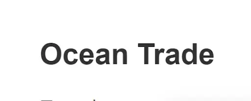 Обзор - Ocean Trade